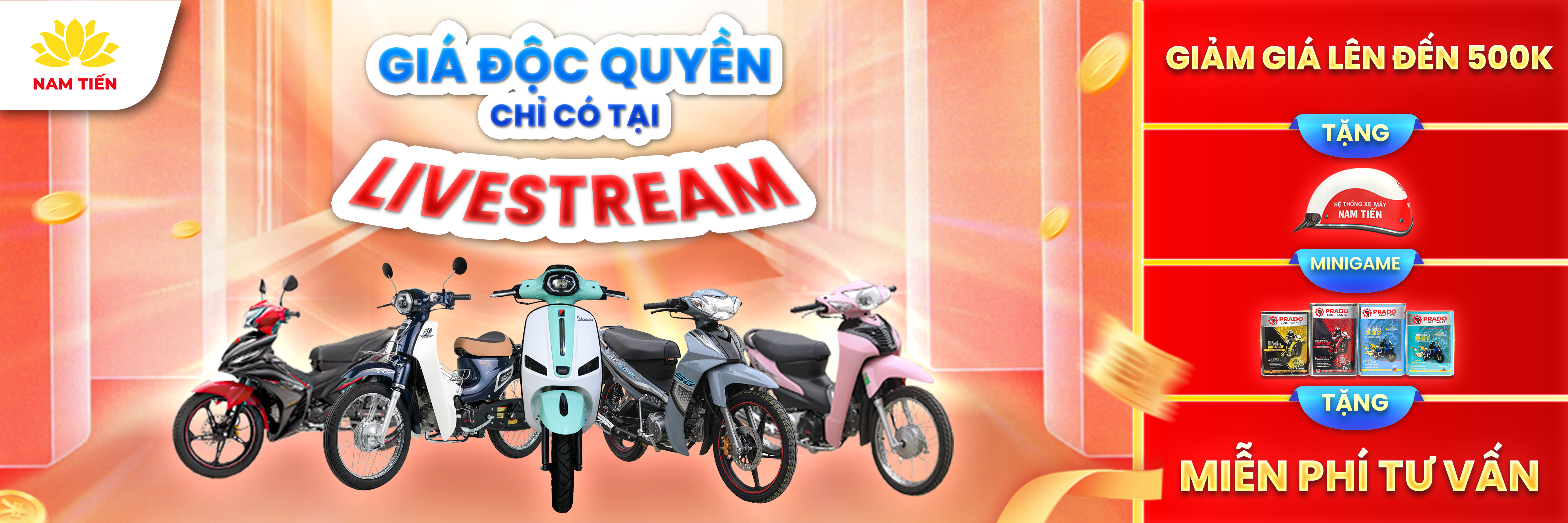 livestream xe máy 
