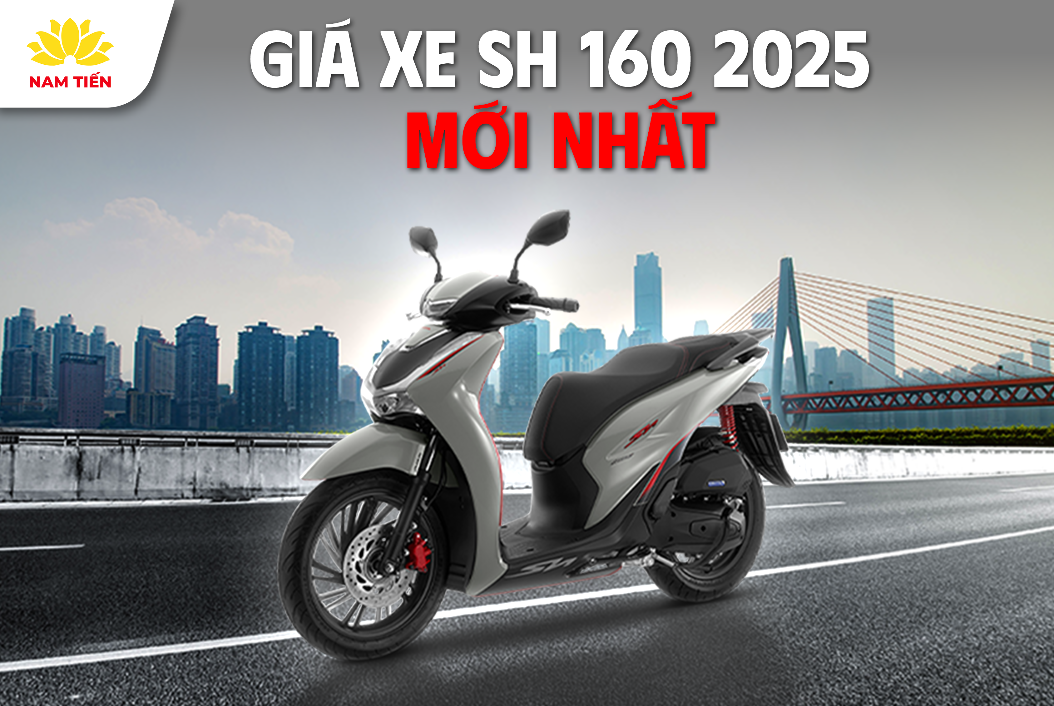 Giá xe SH 160 2025 mới nhất 