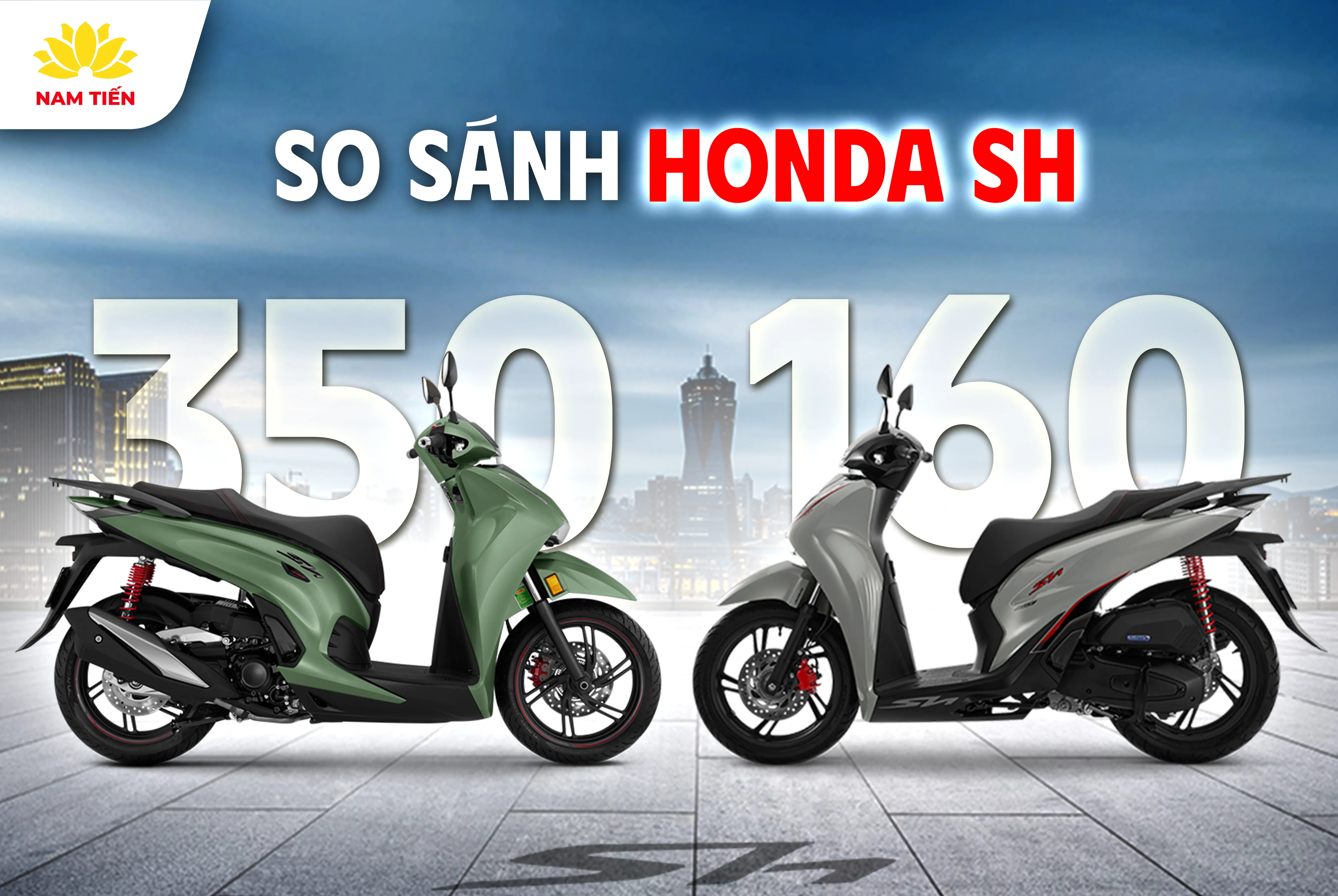 So sánh SH160i và SH350i: Nên lựa chọn mẫu xe nào?