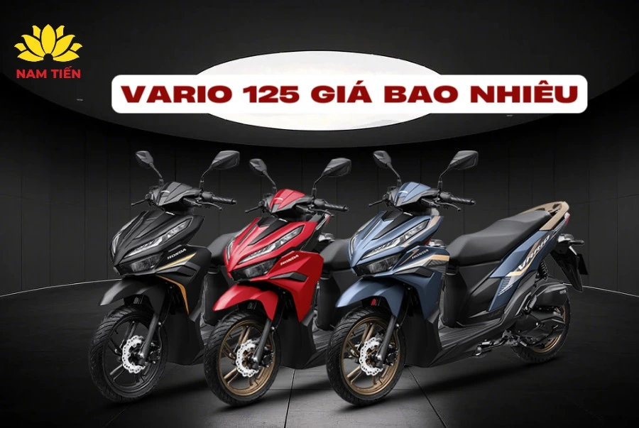 Vario 125 giá bao nhiêu?