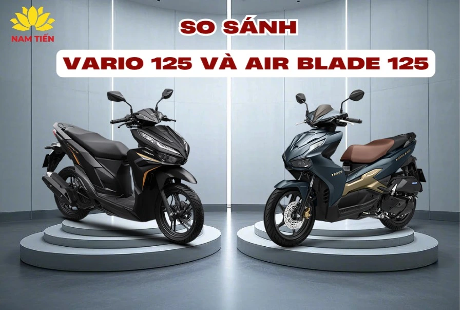 So sánh Vario 125 và Air Blade 125