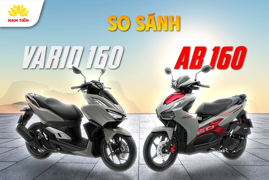 So sánh Vario 160 và Air Blade 160 2025 mới